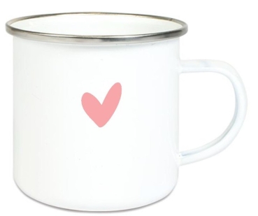 Preview: Tasse Emailletasse Regenbogen, Mädchen, Einschulung KITA Wunschname, Dankeschön, Geburtstag, Abschied, Jubiläum, Geschenk, Kommunion, Firmung Konfirmation, Becher von Lüttentüddel