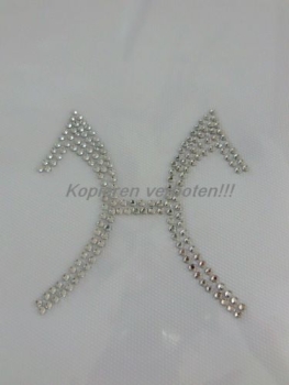 Brandzeichen Hannover Schabracke Hotfix Hotglue Strass