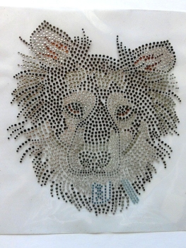 Preview: Kooiker  Hund Hotfix Bügelbild Shirt Strass Hundeschule Hundezucht Hundeleine