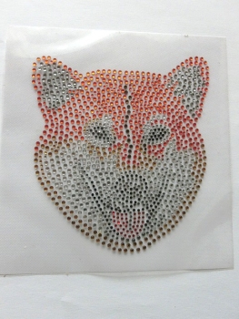 Preview: Akita SHIBA INU Akita Hund Strass Bügelbild Hundeschule Hundezucht Hundesofa Hundemantel Hundeleine