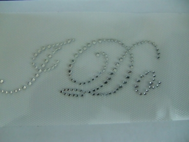 I Do Schriftzug Hochzeit Verlobung Brautkleid Hotglue Hotfix Bügelbild