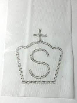 Brandzeichen Sachsen/Thüringen Bügelbild Schabracke Strass Hotfix Bandagen Top