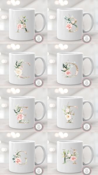 süßer Erinnerungsanhänger Buchstabe Name Datum Geburt Taufe personalisiert, Keramik, Anhänger, Geburtstag, von Lüttentüddel®