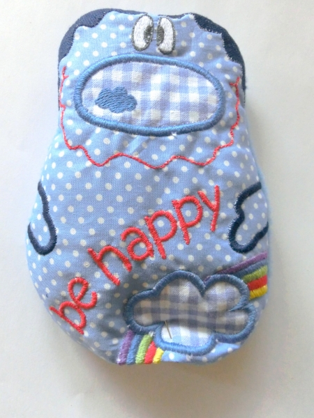 ♥ Knudie Happy Körnerkissen Wärmekissen Dinkel von Lüttentüddel