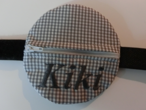 ♥ Wunschname POOP BAG HUND KOTBEUTEL BESTICKT Automatikleine Flexi