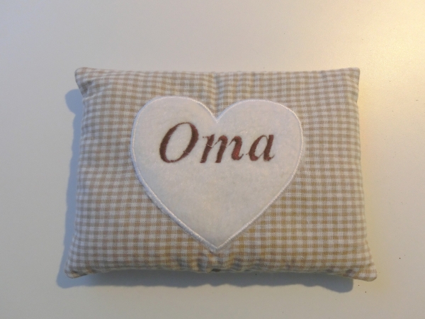 ♥ Oma Körnerkissen Wärmekissen Dinkel Lavendel