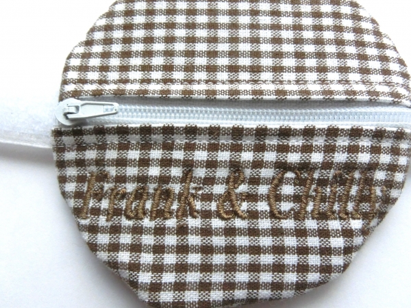 ♥ Wunschname POOP BAG HUND KOTBEUTEL BESTICKT Automatikleine Flexi