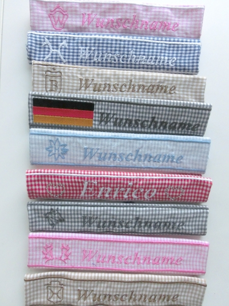 ♥ Nasenband Nasenschoner Wunschname Nasenriemen Brandzeichen