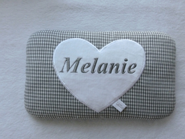 ♥ Großes Körnerkissen Wärmekissen Herz Dinkel Lavendel von Lüttentüddel