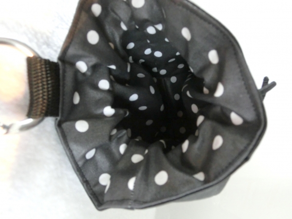 ♥ BUTTON STERN HUND LECKERLIBEUTEL KOTBEUTEL GÜRTELTASCHE VON LÜTTENTÜDDEL