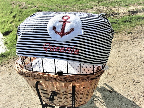 © Anker Sonnensegel Sonnenschutz Blendschutz Hundefahrradkorb von Lüttentüddel