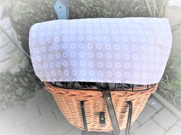 © Sterne Sonnensegel Sonnenschutz Blendschutz Hundefahrradkorb von Lüttentüddel