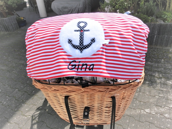 © Anker Sonnensegel Sonnenschutz Blendschutz Hundefahrradkorb von Lüttentüddel