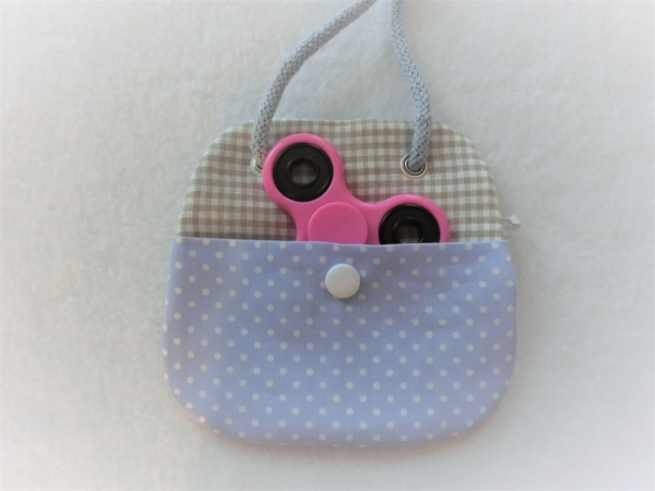 ★ Brustbeutel Traktor Trecker Name ★ Einschulung Badeanstalt Kita Schule Viele Farben und Muster von Lüttentüddel