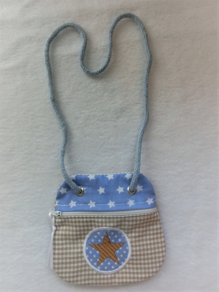 ★ Brustbeutel Stern Name ★ Kita Einschulung Schule Badeanstalt von Lüttentüddel