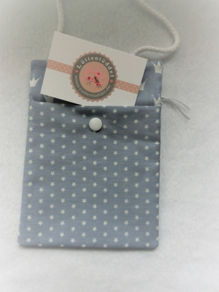 ★ Taupe Brustbeutel Mädchen Wolke Name ★ Kita Schule Kino Badeanstalt von Lüttentüddel