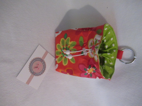 ♥ Flower Farbenfroh HUND LECKERLIBEUTEL KOTBEUTEL GÜRTELTASCHE VON LÜTTENTÜDDEL