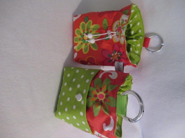 ♥ Flower Farbenfroh HUND LECKERLIBEUTEL KOTBEUTEL GÜRTELTASCHE VON LÜTTENTÜDDEL