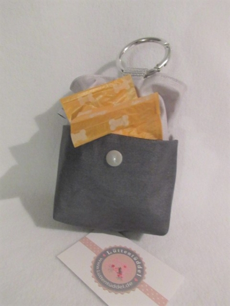 ♥ HUND PFOTE LECKERLIBEUTEL KOTBEUTEL GÜRTELTASCHE VON LÜTTENTÜDDEL