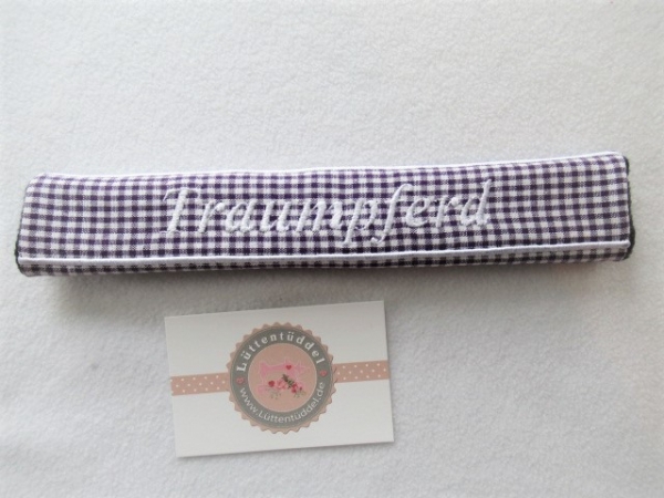 ♥ Nasenband Nasenschoner Wunschname Nasenriemen Reitverein Reiten von Lüttentüddel