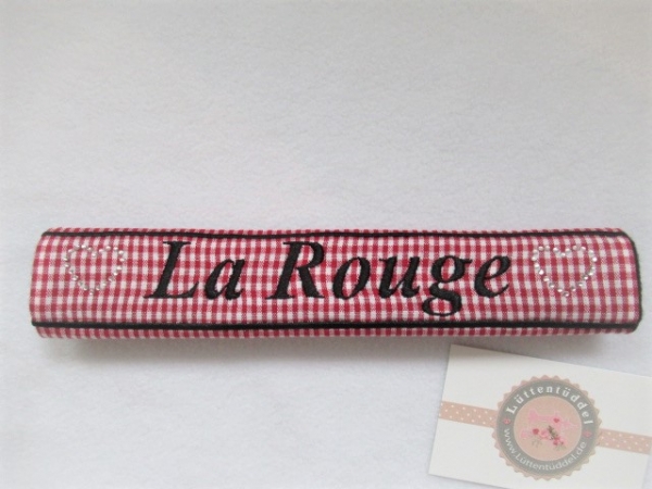 ♥ Nasenband Nasenschoner Wunschname Nasenriemen Brandzeichen Strass