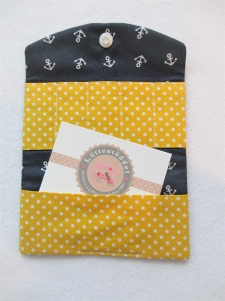 ♥ Anker Globuli Täschchen, Notfall Täschchen Tampon Pillentäschchen ♥ Lüttentüddel®