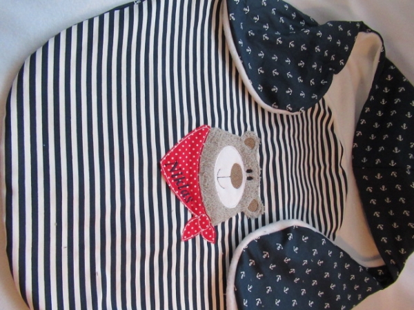 ★ 35x23 cm Kissen Schmusekissen Geburt Bär Name ★ von Lüttentüddel