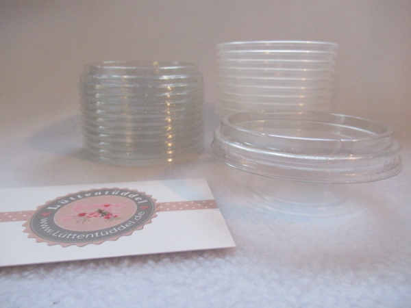 10 Stück Clamshell Wachs Box Kerzen gießen Sojawachs Verpackung Lüttentüddel