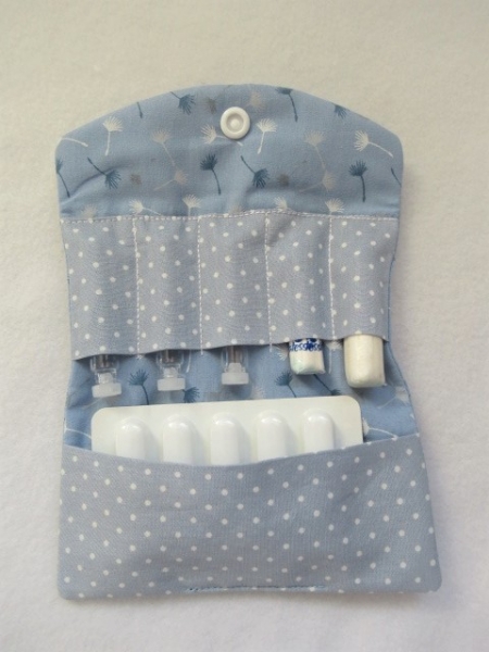 ♥ zauberhafte Pusteblume Globuli Täschchen, Notfall Täschchen Tampon Pillentäschchen ♥ ® Lüttentüddel