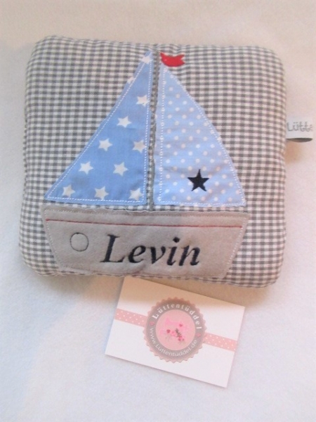 ♥ Boot Körnerkissen Wärmekissen Dinkel Wunschfarbe von Lüttentüddel