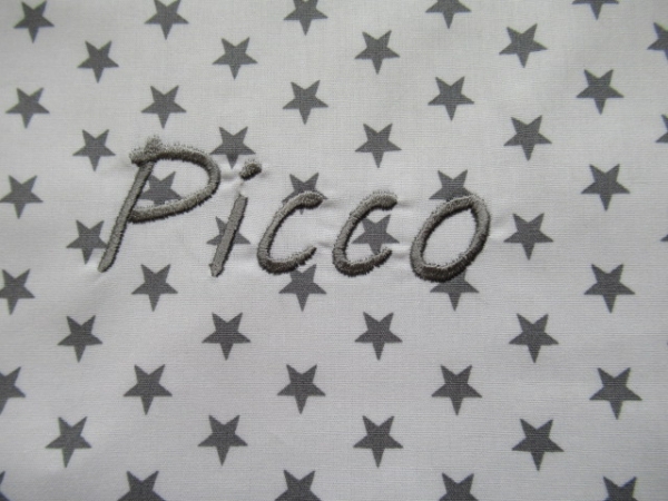 © Sterne Sonnensegel Sonnenschutz Blendschutz Hundefahrradkorb von Lüttentüddel®