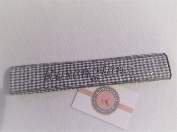 ♥ Pferd Reiten Tunier Nasenband Nasenschoner Wunschname Nasenriemen Brandzeichen Strass Herz