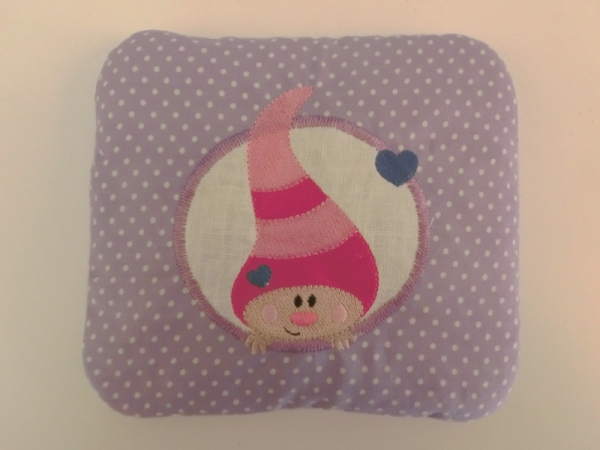 ♥ Wichtel Körnerkissen Wärmekissen Lavendel Dinkel von Lüttentüddel