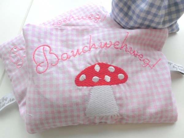 ♥ Pilz Körnerkissen Wärmekissen Dinkel Lavendel