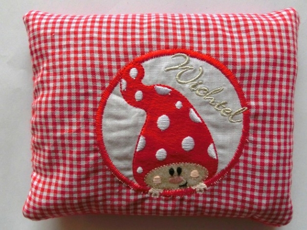 ♥ Wichtel Körnerkissen Wärmekissen Lavendel Dinkel