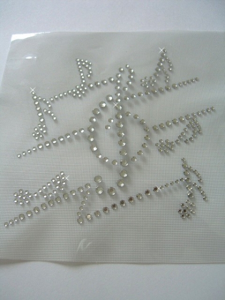 Notenschlüssel Noten Strass Hotglue Hotfix Bügelbild Für T-Shirt