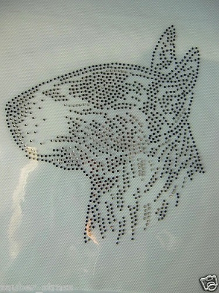Pit Bull Hund Strass Bügelbild Hotfix Hotglue Hundezucht Hundebett Hundeleine