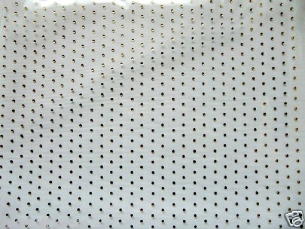 Ornament Bordüre Funkenregen Strass Bügelbild Hotfix Gold Schiebevorhang Shirt