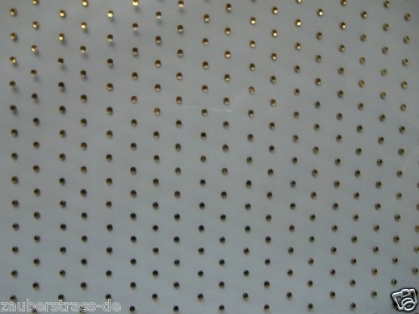 Ornament Bordüre Funkenregen Strass Bügelbild Hotfix Gold Schiebevorhang Shirt