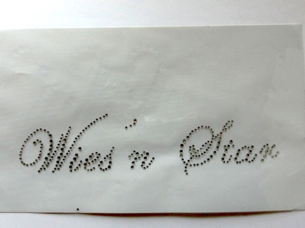 Wiesn Star Oktoberfest Wies´n Schriftzug Strass Hotglue Hotfix Bügelbild