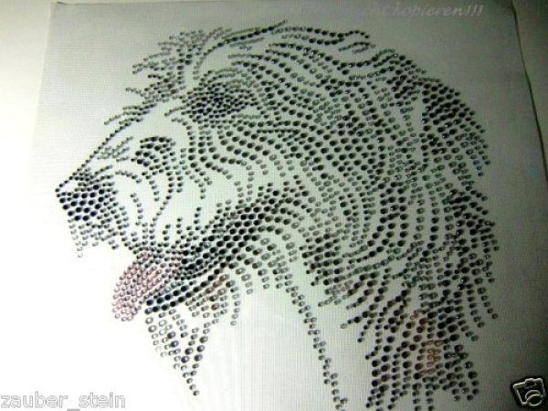 Irischer Wolfshund Hund Strass Hotfix Hotglue Bügelbild Bügelmotiv