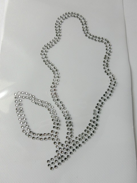 Brandzeichen Pony Bügelbild Schabracke Strass Hotfix Bandagen Abschwitzdecke Top