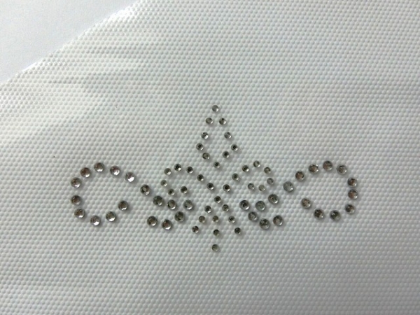 Fleur Ornament Schabracke Strass Hotfix Farbwahl Bügelbild Shirt Hose Jacke Top in Klar