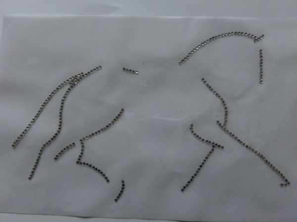 Pferd für Schabracke Reithelm Hotfix Bügelbild Strass Abschwitzdecke Bandagen