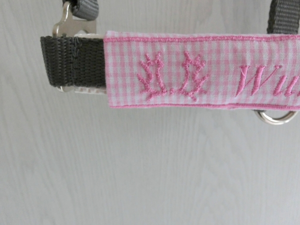 Trakehner Nasenband Nasenschoner Wunschname Brandzeichen