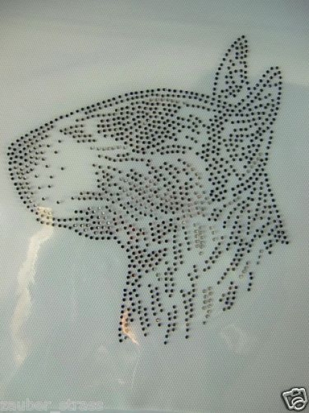 Pit Bull Hund Strass Hotfix Hotglue Bügelbild Bügelmotiv