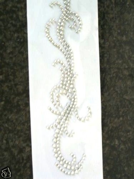Traum Ornament Strass HOTFIX HOTGLUE Bügelbild Applikation