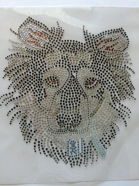 Kooiker  Hund Hotfix Bügelbild Shirt Strass Hundeschule Hundezucht Hundeleine