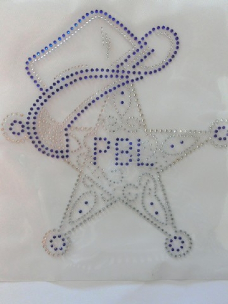 Cowgirl Hut Hotfix Bügelbild Cowboy Sheriffstern Western Reiten Linedance ShirtCowgirl Hut Hotfix Bügelbild Cowboy Sheriffstern Western Reiten Linedance Shirt