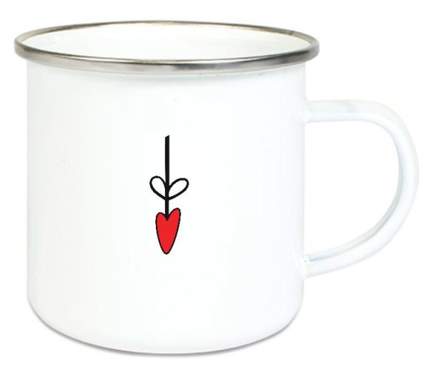 ♥ Tasse Emailletasse Tanten sind wie Mamas..., Dankeschön, Geburtstag, Muttertag, Vatertag, Abschied, Jubiläum, Geschenk, Becher von Lüttentüddel